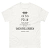 T-shirt Pologne blanc - Stolz und Herz