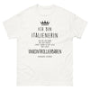 T-shirt Italie blanc - cœur, âme & feu