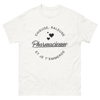 Thumbnail for T-shirt pharmacienne blanc - pharmacienne chieuse râleuse