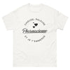 T-shirt pharmacienne blanc - pharmacienne chieuse râleuse