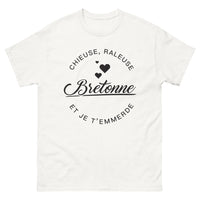 Thumbnail for T-shirt Bretagne blanc - Chieuse râleuse bretonne