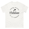 T-shirt Catalan blanc - Chieuse râleuse catalane