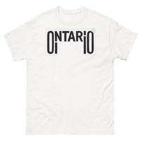 Thumbnail for T-shirt Ontario blanc - design clair et subtil