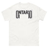 T-shirt Ontario blanc - design clair et subtil