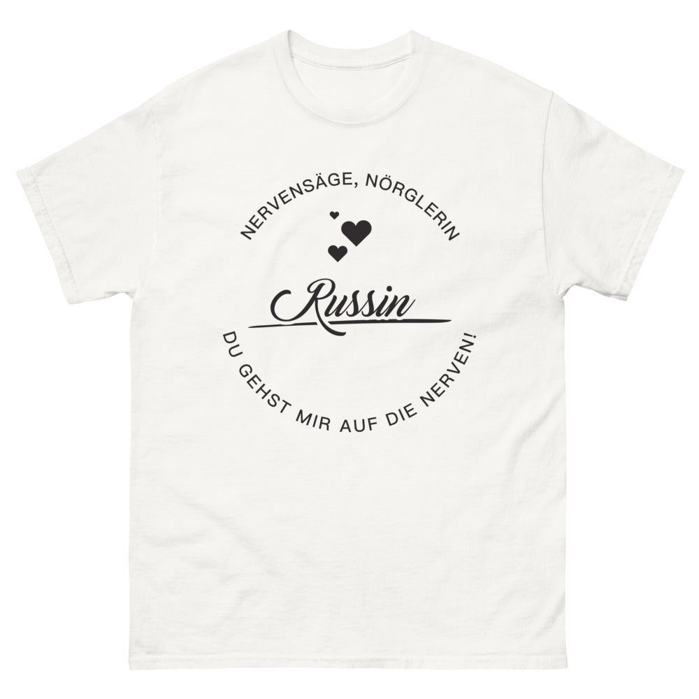 T-Shirt Regionale Edition weiß - Du Gehst Mir Auf Die Nerven