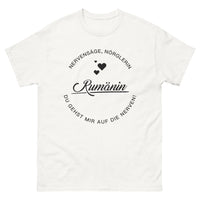 Thumbnail for Deutsch Weiss T-Shirt - Du gehst mir auf die Nerven