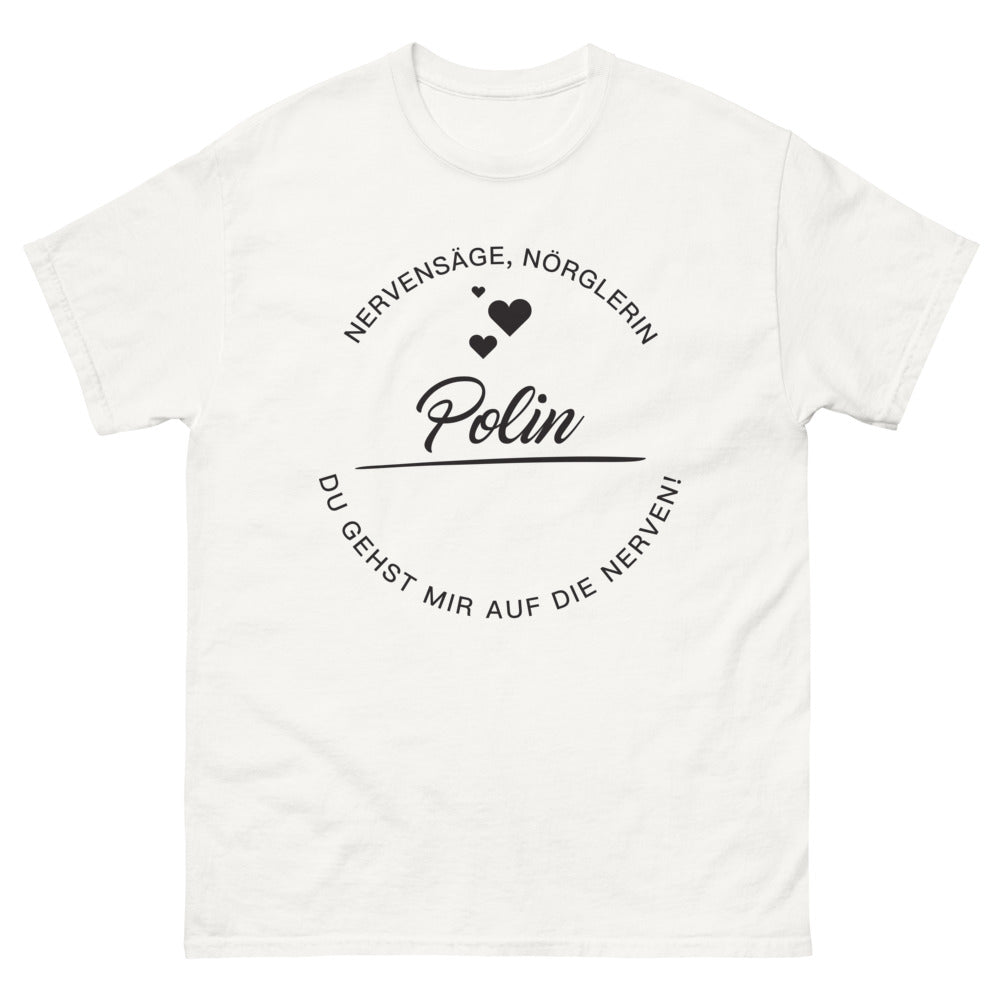 T-shirt Allemagne blanc - humour piquant et clin d'œil Norglerin