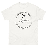 Thumbnail for T-shirt roumain blanc - puntera gruñona clair