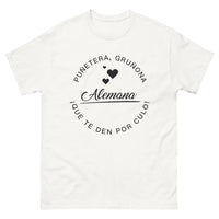 Thumbnail for T-shirt allemand blanc - humour grincheux allemand