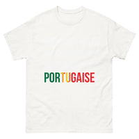 Thumbnail for T-shirt Portugaise blanc - Rien ne peut me faire peur