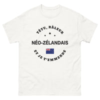 Thumbnail for T-shirt néo-zélandais blanc - têtu râleur
