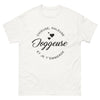 T-shirt Paris blanc - chieuse râleuse joggeuse