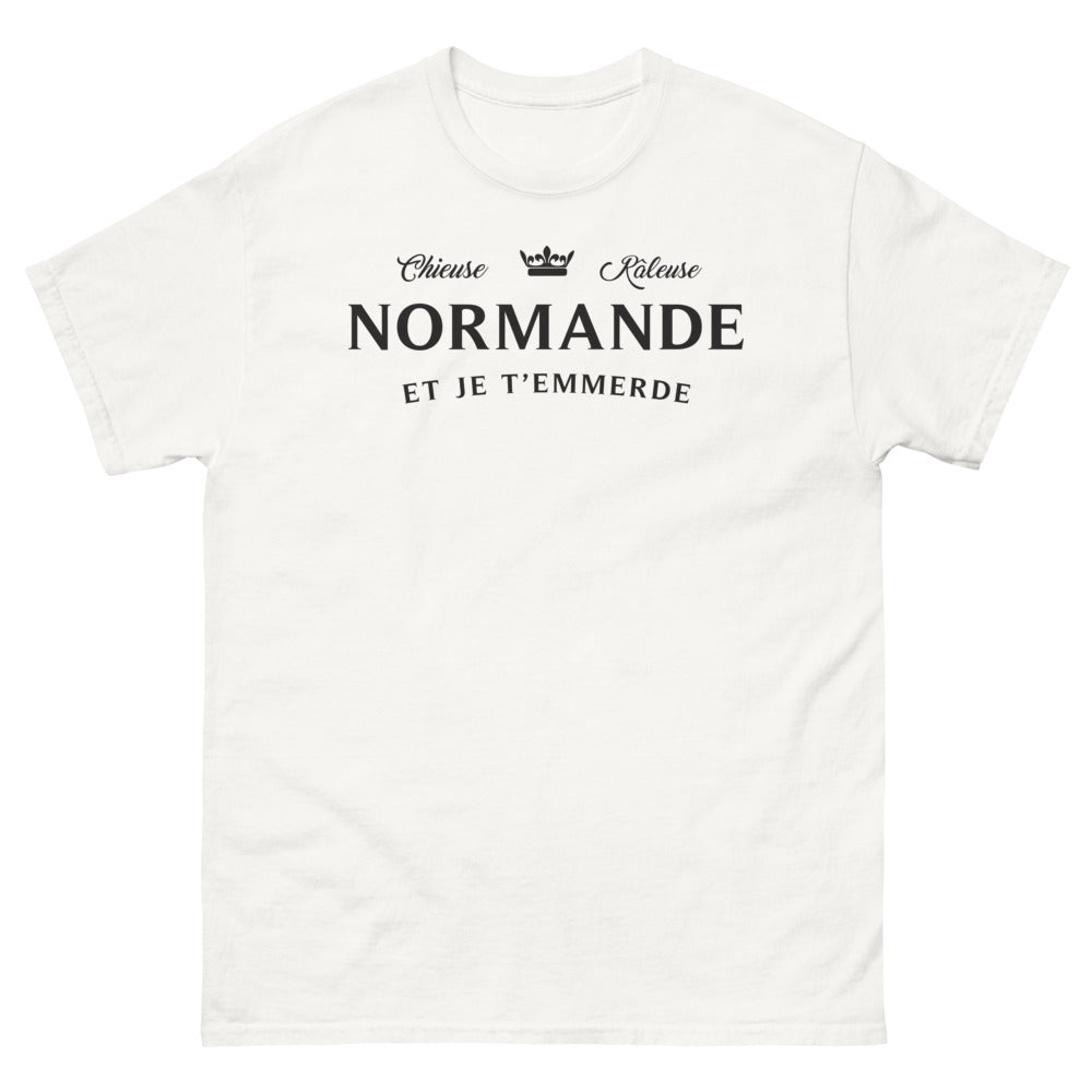 T-shirt Normande blanc - Chieuse râleuse