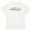 T-shirt Marseille blanc - chieuse râleuse
