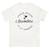 T-shirt Chieuse râleuse bachelière blanc - clin d'œil insolent