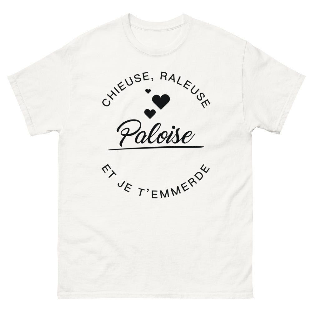 T-shirt Paloise blanc - chieuse râleuse