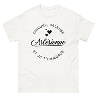 Thumbnail for T-shirt Arlésienne blanc - chieuse râleuse