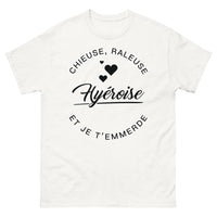 Thumbnail for T-shirt Hyéroise blanc - et je t'emmerde