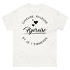 T-shirt Hyéroise blanc - et je t'emmerde