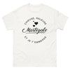 T-shirt chieuses martégales blanc - fièrement chieuse martégale