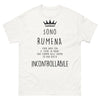 T-Shirt Sono Rumena bianco - cuore in mano