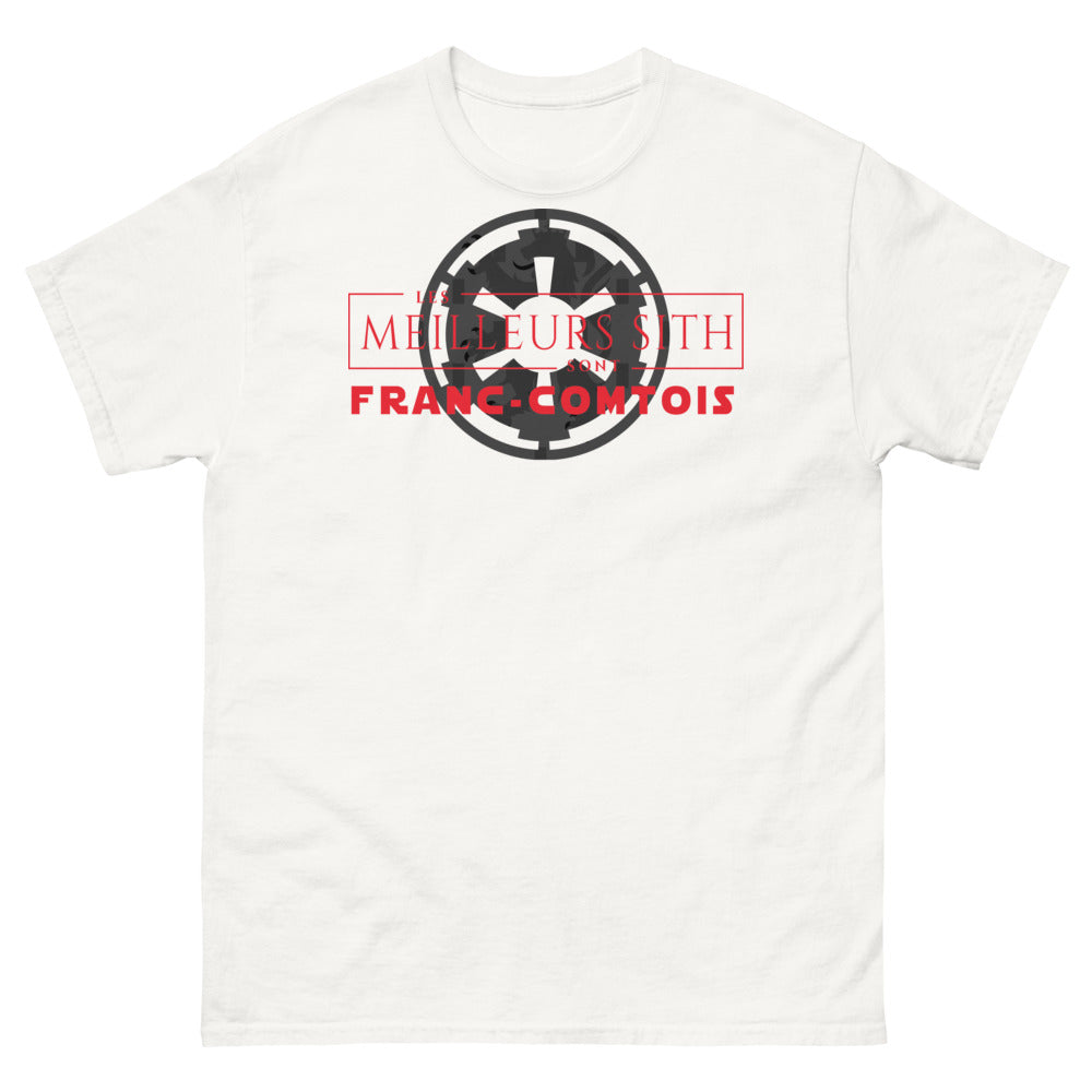 T-shirt Franche-Comté blanc - Les meilleurs Sith sont Franc-Comtois