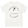 T-shirt Région blanc - Chieuse râleuse née en région