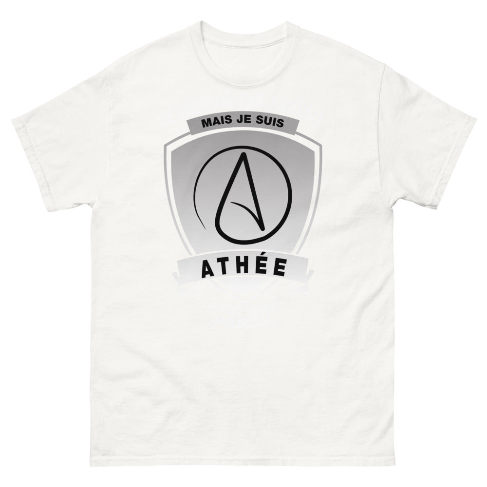 T-shirt Athée blanc - presque pareil