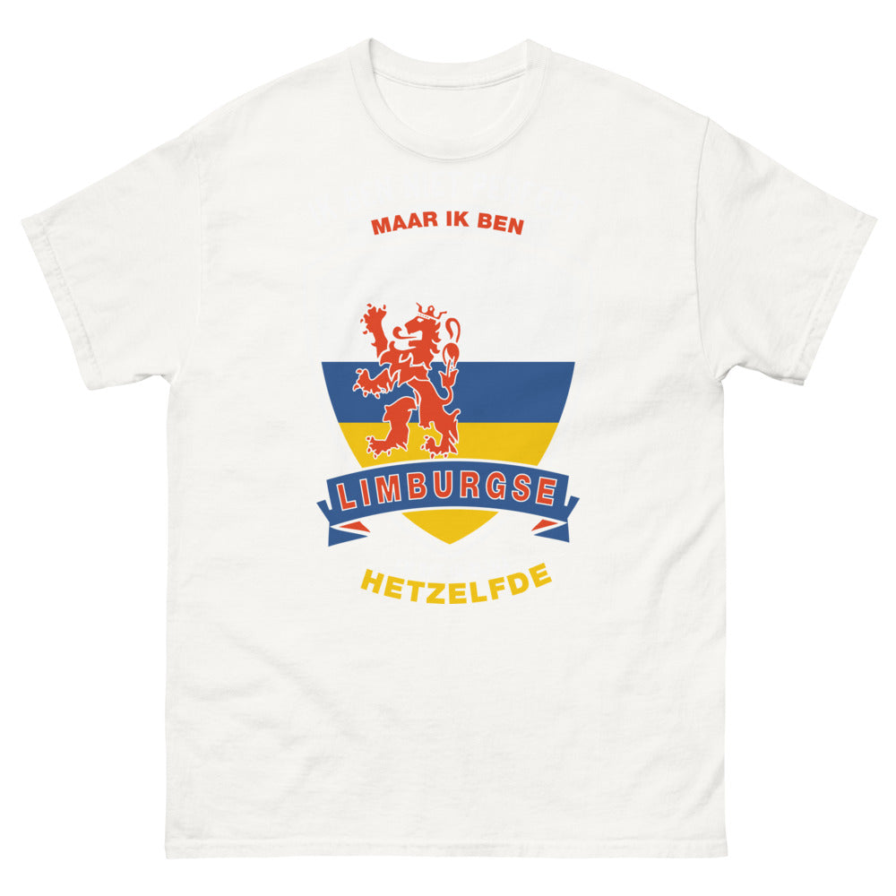 T-shirt Limbourgeois blanc - Fier d'être Limbourgeois
