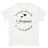 T-shirt Norvégienne blanc - chieuse râleuse et je t'emmerde