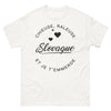 T-shirt Slovaque blanc - chieuse râleuse