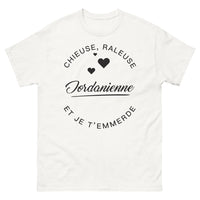Thumbnail for T-shirt jordanienne blanc - chieuse et râleuse