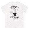 T-shirt Italie blanc - je déteste être sexy