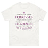 T-shirt Fille rêveuse et néerlandaise blanc - Certaines Filles rêvent de devenir princesses