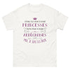 T-shirt Ardèche blanc - Certaines filles rêvent de devenir princesses et ardéchoises