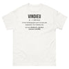 T-shirt Bourguignon blanc - Vindieu n'vin d'Dieu