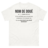 Thumbnail for T-shirt Bretagne blanc - humour breton incompréhensible