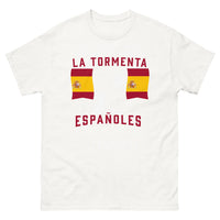 Thumbnail for T-shirt Españoles blanc - Españoles Somos la Tormenta