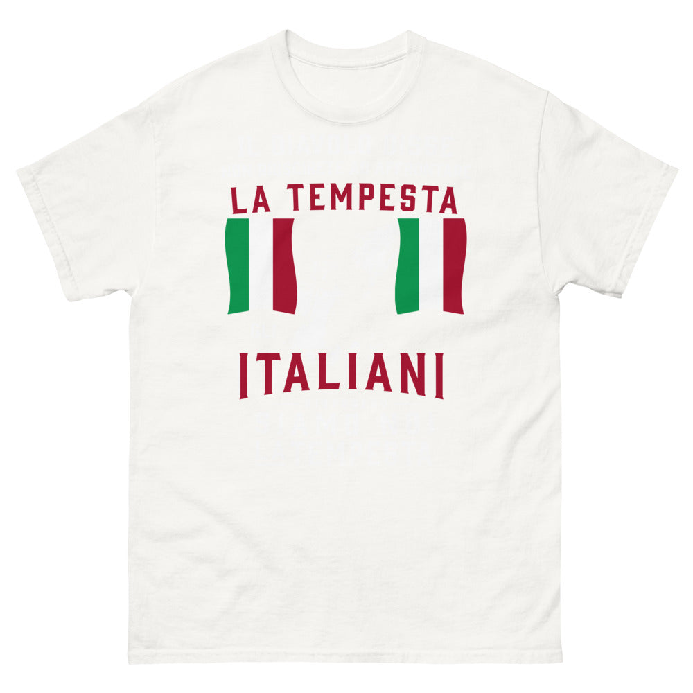T-shirt Italie blanc face - Gli Italiani Risposero