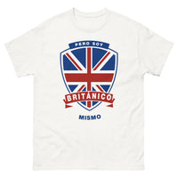 Thumbnail for T-shirt Royaume-Uni blanc - No soy perfecto, pero soy británico