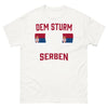 T-shirt Serbie blanc - Wir sind der Sturm