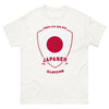 T-Shirt Japan weiss - Ich bin nicht perfekt, aber ich bin ein Japaner