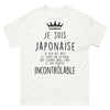 T-shirt Japonaise blanc - flamme dans l'âme