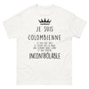 T-shirt Colombienne blanc - cœur sur la main