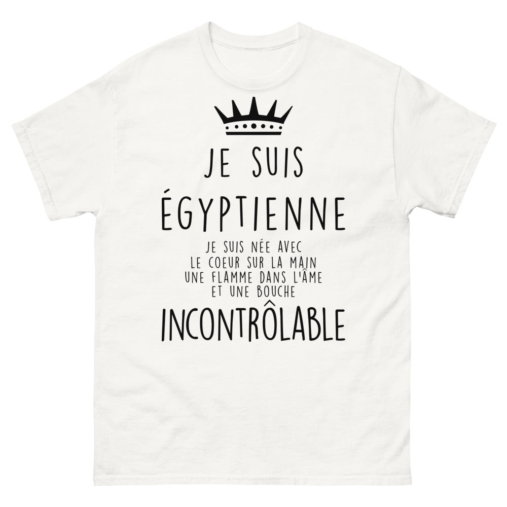 T-shirt Égypte blanc - Flamme et Vérité