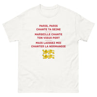 Thumbnail for T-shirt Normandie blanc - Chante la Normandie