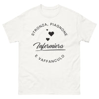 Thumbnail for T-shirt Italienne infirmière blanc - umorismo e orgoglio