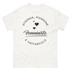 T-shirt Fiere italiane blanc - Stronza Piagnone Femminista