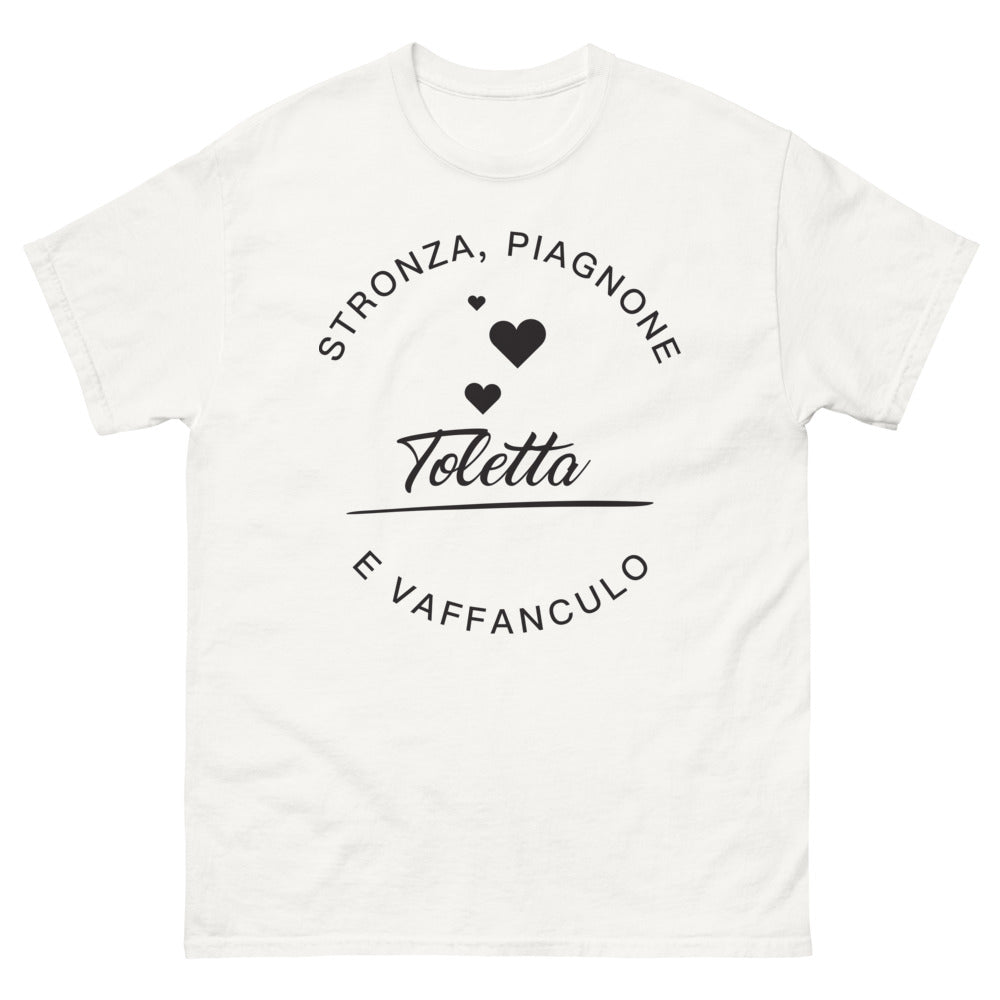 T-shirt Italie blanc - Laisse parler l'Italie