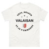 T-shirt Valaisan blanc - J't'emmerde